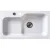 Кухонная мойка Belux SG-REC-HALF-8045 (белый кварц)