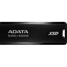 Внешний накопитель ADATA SC610 1TB SC610-1000G-CBK/RD