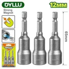 Торцевая магнитная насадка 12x65мм DYLLU DTWR2K12 (3 шт.)