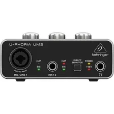 Аудиоинтерфейс Behringer U-Phoria UM2