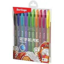 Ручка гелевая Berlingo Triangle Gel CNg_20210 (10 шт)