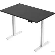 Стол с регулировкой высоты Smartstol Slim 120x80x1.8 (белый/черный)