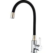 Смеситель Ledeme H98 L4898-10 (черный/хром/золотой)