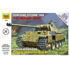 Сборная модель Звезда Немецкий средний танк T-V "Пантера" Ausd.D