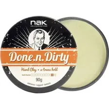 Паста для укладки волос NAK Done-n-Dirty Hard Clay, 90 г