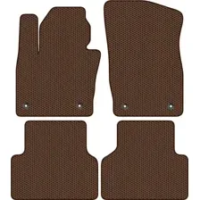 Комплект ковриков для авто Alicosta Audi Q3 (suv / 8U) 2011 - 2019 (коричневый, сота)