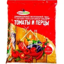 Грунт для растений Bona Agro Для томатов и перцев (25л)