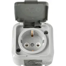 Розетка Bylectrica РА16-297(03) (серый)