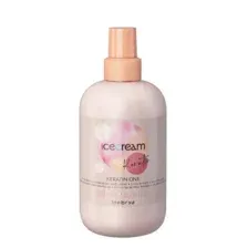 Inebrya ICECREAM KERATIN Мультиактивный несмываемый крем-спрей, 200 мл