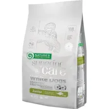 Сухой корм для собак Nature's Protection Superior Care GF White Dogs Junior Small & Mini Breeds (для щенков малых пород с белой шерстью) 10 кг