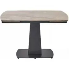 Обеденный стол M-City Balde 120 Gloss / 614M05551 (Amber Jade Solid Ceramic/Black)