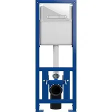 Унитаз напольный Cersanit Link Pro S-IN-MZ-LINK_PRO (с кнопкой Estetica 64109 белый)