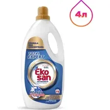 Гель для стирки Ekosan Универсальный для белого и цветного белья (4л)