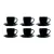 Сервиз Luminarc Carine Black P4672