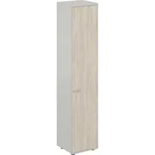 Шкаф Norden Правый 60x60x195.5 / SG.823.SH.OL.R (серый бархат/дуб светлый)