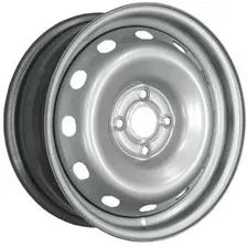 Штампованный диск Magnetto 15010 15x6" 4x100мм DIA 60.1мм ET 37мм Silver
