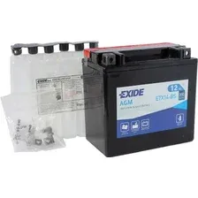 Мотоциклетный аккумулятор Exide ETX14-BS (12 А·ч)