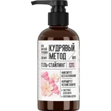 Гель для укладки волос Кудрявый метод Для кудрявых волос Сакура (300мл)