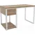 Стол Hype Mebel Дэск 120x60 (белый/дуб галифакс натуральный)
