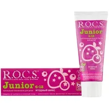 Зубная паста R.O.C.S Junior Ягодный микс 74 г