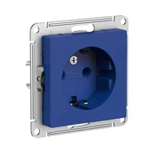 Розетка Systeme Electric AtlasDesign ATN001143 (аквамарин)