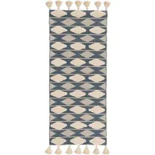 Ковер для жилой комнаты Tkano Ethnic Argyle TK18-DR0001 (синий)