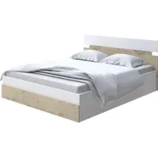 Кровать PROxSON Milton с ПМ 140x190 (белый/бунратти)