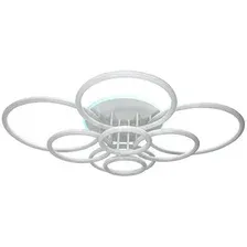 Люстра средней высоты Aitin Pro D18186B/8 (белый RGB)
