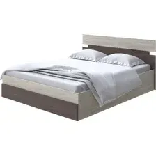 Кровать PROxSON Milton с ПМ 140x200 (ясень шимо светлый/ясень шимо темный)