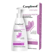 Средство для ежедневной интимной гигиены Деликатное  Compliment Intimate  250 мл