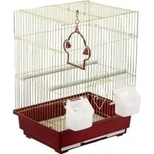 Клетка для птиц Dayang A405G, золотой, 35х28х46 см