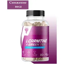 L-карнитин Trec Nutrition L-Carnitine  Green tea (180 капсул)
