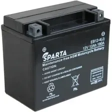 Мотоциклетный аккумулятор Sparta EB12-4(J), YTX12-BS, YTX14-BS (12 А·ч)