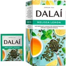 Зеленый чай DALAI Melissa Lemon 25 шт