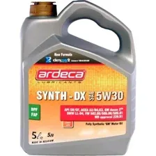 Моторное масло Ardeca SYNTH-DX 5W-30 5л