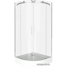 Душевой уголок Good Door Galaxy R-TD 100x100 (прозрачное/хром)
