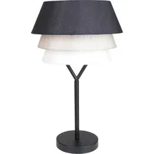 Настольная лампа ESCADA 10187/T (черный/бежевый/белый)