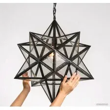 Подвесная люстра ImperiumLoft Black star clear glass 101314-26