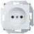 Розетка Simon 1591444-030 (белый)