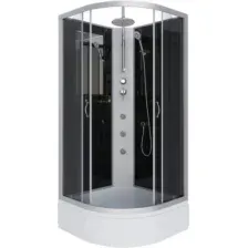 Душевая кабина Niagara NG-3503-14BKTG 80x80x215 (тонированное стекло)