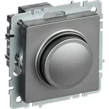 Диммер IEK Brite BR-D20-0600-K46 (сталь)