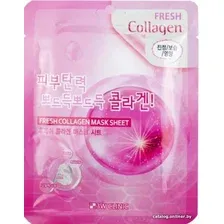 Тканевая маска 3W Clinic Маска для лица тканевая Fresh Collagen Mask Sheet 23 г