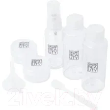 Набор флаконов для косметики Dewal Beauty / DBTS5S
