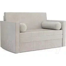 Диван Mebel-Ars Санта 2 (бархат бежевый Star Velvet 6 Light Beige)