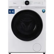 Стирально-сушильная Midea MF200D80WBS/W-RU