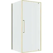Душевой уголок Niagara Nova NG-45-8ASG-A90SG-34 80х90х195 (золото сатин/прозрачное стекло)