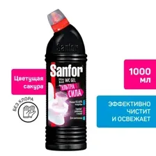Средство для туалета Sanfor WC "Special Black", гель, 1л