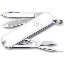 Нож-брелок Victorinox Classic Falling Snow 0.6223.7G (белый)