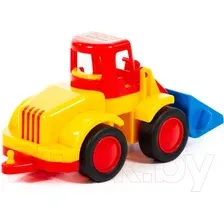 Погрузчик игрушечный Полесье Базик / 9555 (в сеточке)