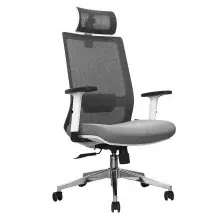 SITUP MADRID A GREY CHROME (СЕТКА GRAY/ТКАНЬ GRAY)